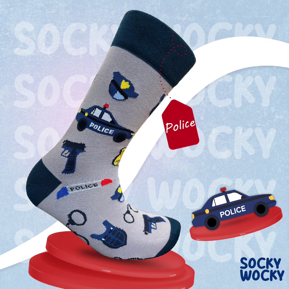 Police Socks Law Enforcement Profession Series